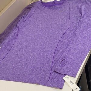 Nike Purple Long Sleeve Athletic Top